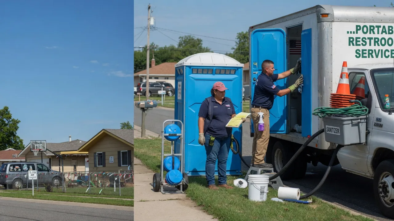 Portable Toilet Rental in Robbins, IL near me
